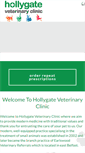 Mobile Screenshot of hollygatevets.co.uk